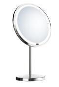 Smedbo Limited Edition kosmetikspejl til bord m/LED lys 7 x forstørrelse - Krom