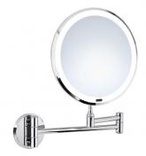 Smedbo Limited Edition kosmetikspejl til væg m/LED lys og 7x forstørrelse - Krom
