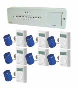 Wavin AHC 9000 komplet tr&aring;dl&oslash;s gulvvarmestyring - 7 kredse