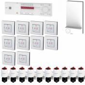 Danfoss tr&aring;dl&oslash;s gulvvarmestyring 10 kredse