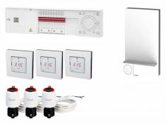 Danfoss tr&aring;dl&oslash;s gulvvarmestyring 3 kredse