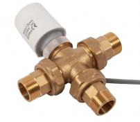 3 Vejs Ventil 3/4" med motor