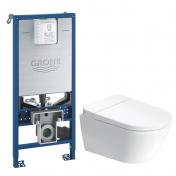 Duravit Sensowash D-Neo bidet toilet pakke m/Grohe SLX cisterne