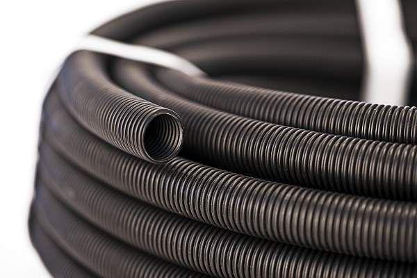 Wavin Tigris Tomrør Ø35/43 sort - Rulle af 50m - VVS nr.: 087261741