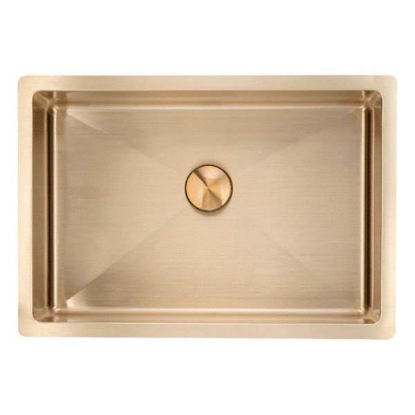 Lavabo Wave 49 håndvask t/bordplade - Massiv messing