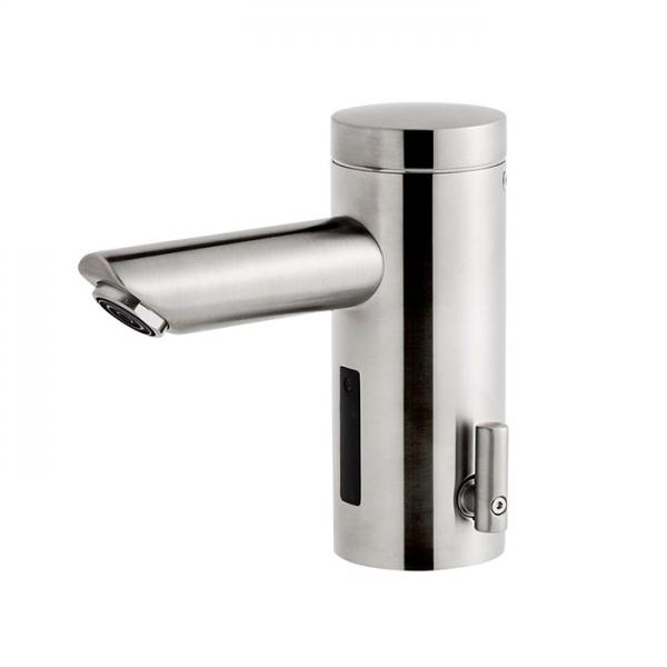 Cassøe Conti+ Lino L10 berøringsfrit håndvaskarmatur m/batteri - Børstet krom