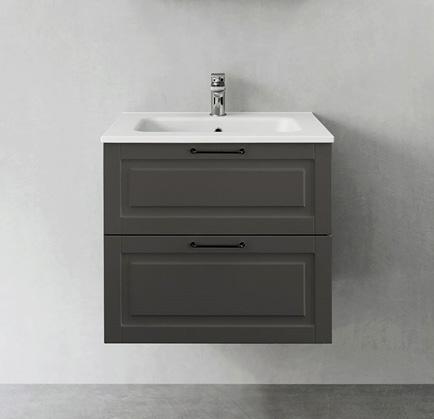 Hafa Grace 60 underskab - Antracit rammefront