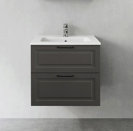 Hafa Grace Compact 60 underskab - Antracit rammefront