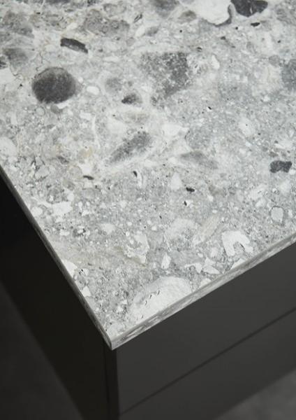 Hafa laminatbordplade 111 - Grå terrazzo