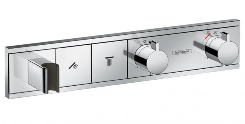 Hansgrohe RainSelect brusearmatur m/2 udgange -  krom