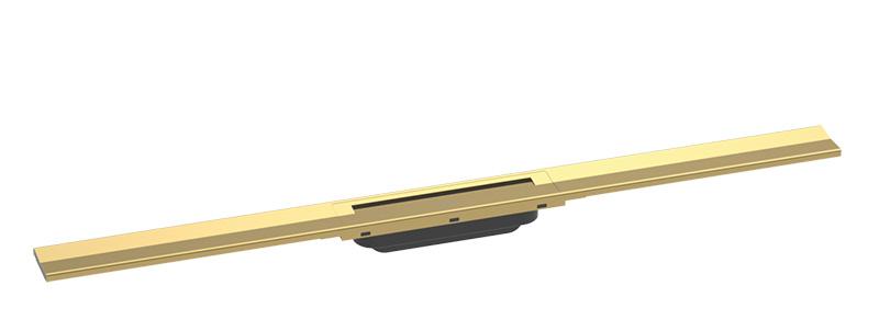 Hansgrohe RainDrain Flex 900mm afløb til fri placering - Poleret guld optik