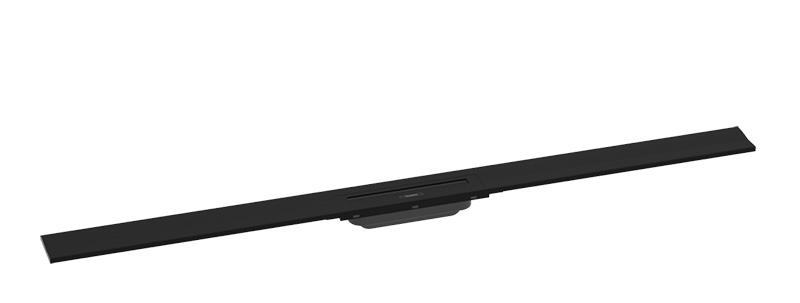 Hansgrohe RainDrain Flex til bagvæg - 120 cm - Mat sort