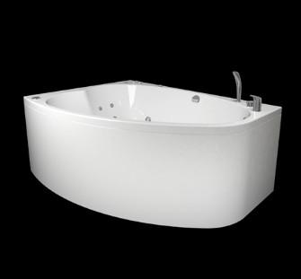 Westerbergs Norden 160r duo badekar 2.0+front+ocean batteri
