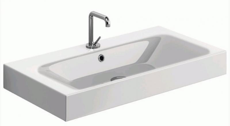 Lavabo Cento 70 håndvask t/væg eller bord - 1 hanehul