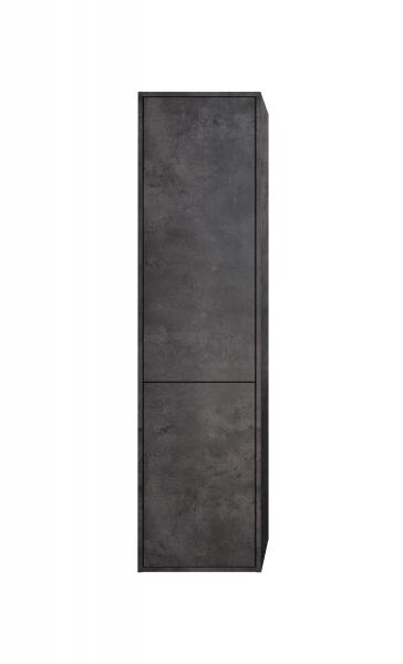 Allibert Marny 40 højskab m/vasketøjskurv - Mørk beton
