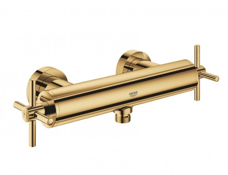 Grohe Atrio brusetermostat - Poleret cool sunrise