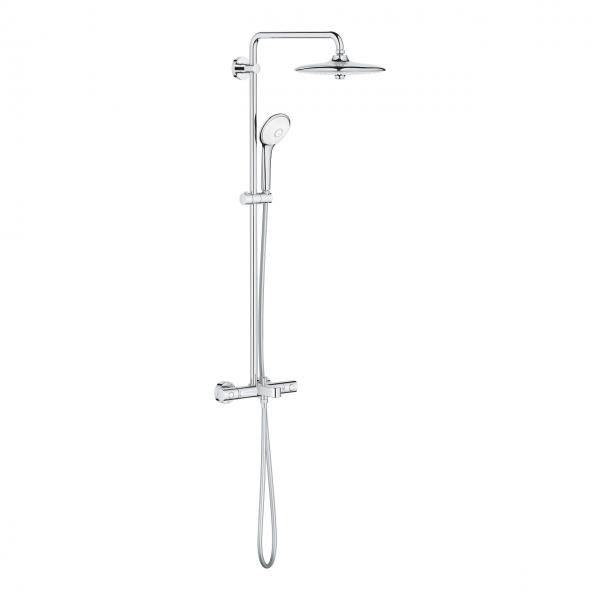 Grohe Euphoria 260 brusesystem til kar m/ termostat