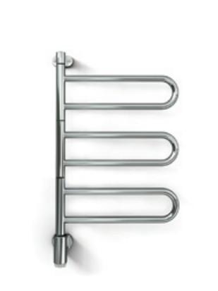 Kriss Flex U Håndklædetørrer m/3 arme - 65x75,7 cm - Krom