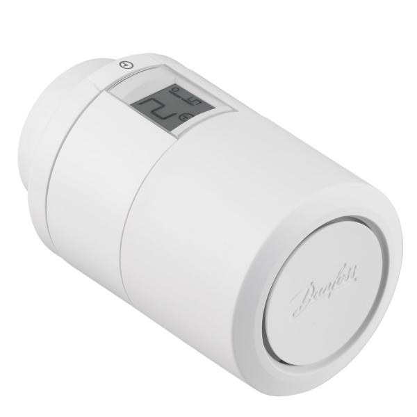 Danfoss Eco 2 Bluetooth radiatortermostat - excl. batterier - inkl. adaptere