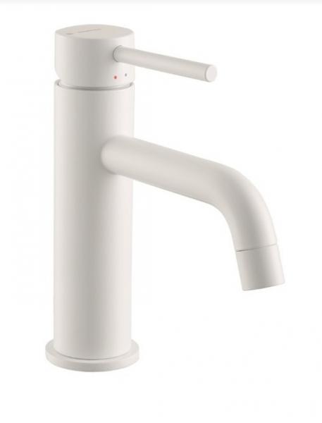Cassøe Newform XT håndvaskarmatur u/bundventil - Mat hvid