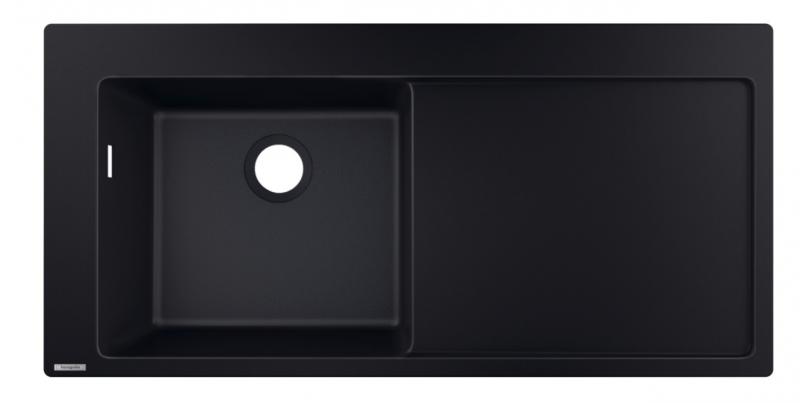 Hansgrohe S5110-F450 køkkenvask - Vask til venstre - Graphite black