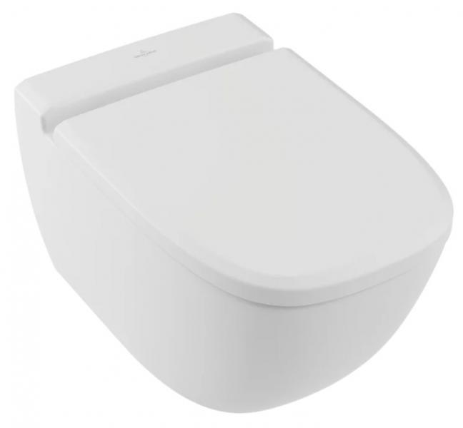 Villeroy & Boch Antheus Rimless hængeskål m/Ceramic+ - Mat hvid