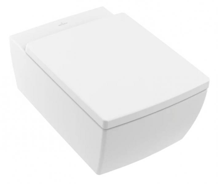 Villeroy & Boch Memento 2.0 Rimless hængeskål m/Ceramic+ - Mat hvid