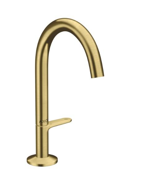 Hansgrohe AXOR One Select 170 håndvaskarmatur m/push-open bundventil - Børstet messing
