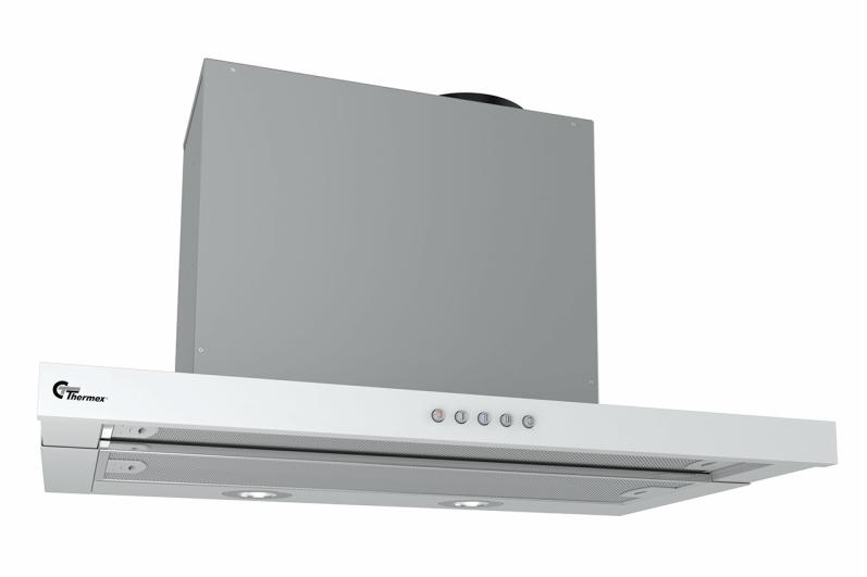 Thermex Super Silent udtræk 60 cm - hvid, med motor