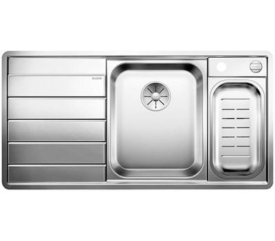 Blanco Axis III 6 S-IF køkkenvask - Højrevendt - Rustfrit stål