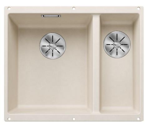 Blanco Subline 340/160-U k&oslash;kkenvask - Venstre - Soft white