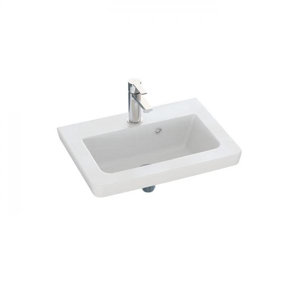 Dansani Mini Larghetto 52 håndvask t/møbel - 1 hanehul