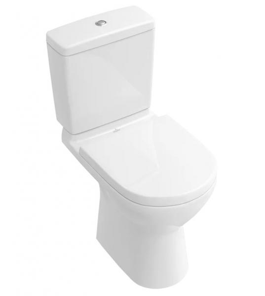 Villeroy & Boch O.Novo Rimless gulvstående toilet m/Ceramic+ og AntiBac