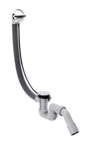 Hansgrohe Flexaplus Indbygningsdel af- og overløbssæt til standardkar og brusekar