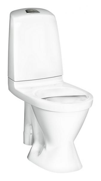 Gustavsberg Nautic 1591 toilet m/C+ og Hygienic Flush - Stor fod