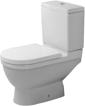 Duravit Starck 3 Toilet uden cisterne - Med wondergliss