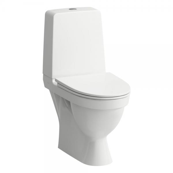 Laufen Kompas Rimless toilet m/P-lås og LCC - Limning