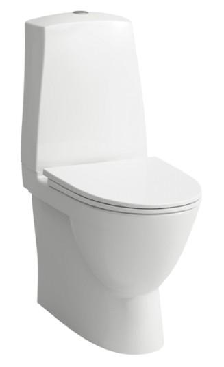 Laufen Pro N gulvstående WC med P-lås back-to-wall limning, LCC