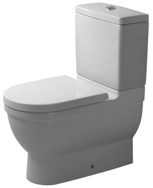 Duravit Starck 3 toilet - Universal lås uden cisterne - Med wondergliss