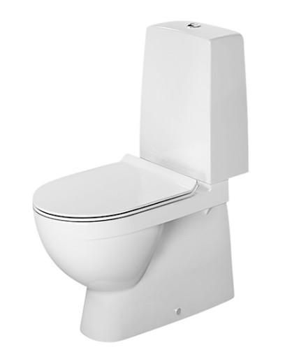 Duravit Durastyle gulvtoilet Rimless m/ Wondergliss Duravit Durastyle gulvtoilet Rimless m/ Wondergliss