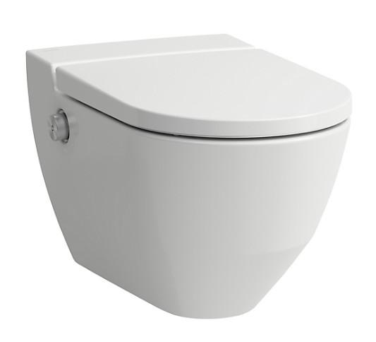 Laufen Navia duschtoilet cleanet rimless, LCC og softclose sæde