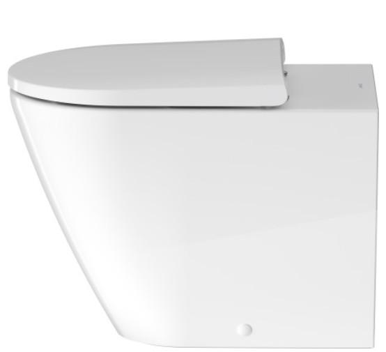 Duravit D-Neo Rimless BTW gulvstående toilet - Hvid