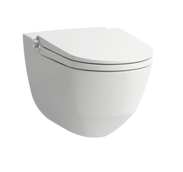 Laufen Riva Duschtoilet - rimless og LCC - Inkl. sæde