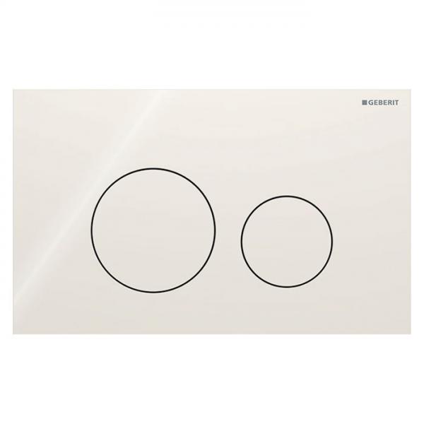 Geberit Sigma 40 Round betjeningsplade - Sandgrå