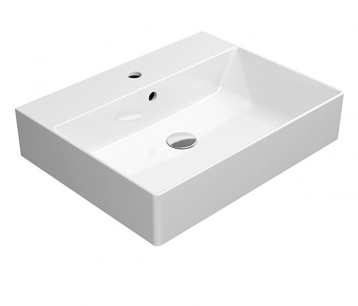 GSI Kube X 60 håndvask t/væg eller møbel - ExtraGlaze