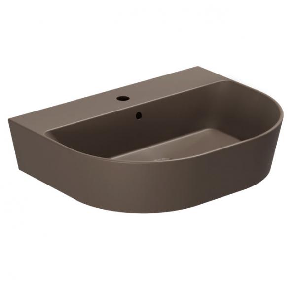 Lavabo Forma 65 håndvask t/væg eller møbel - 1 hanehul - Cocoa Lavabo Forma 65 håndvask t/væg eller møbel - 1 hanehul - Cocoa