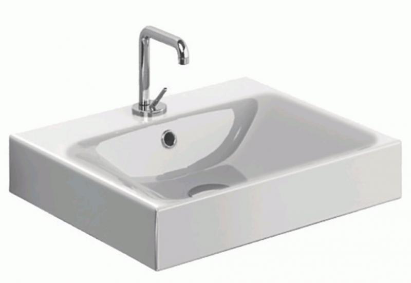 Lavabo Cento 50 håndvask t/væg eller bord - 1 hanehul