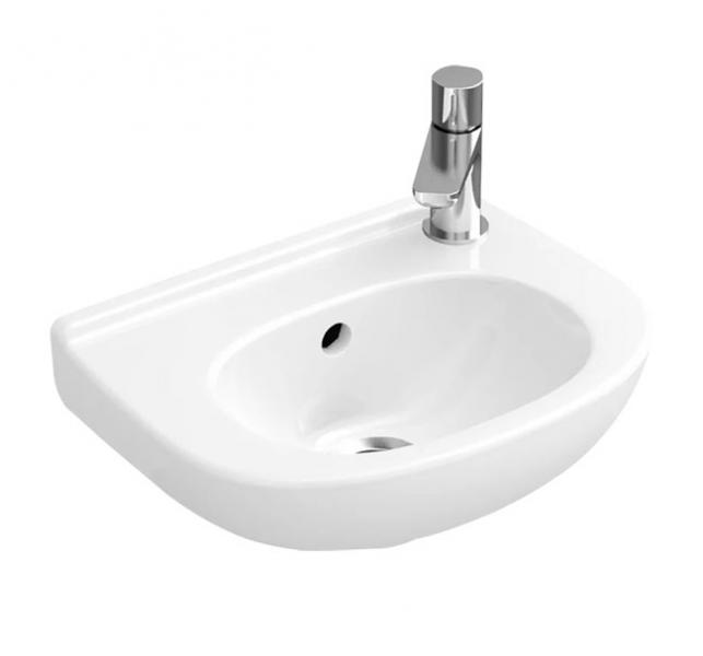 V&B O.Novo 36 håndvask t/væg - Med/uden hanehul