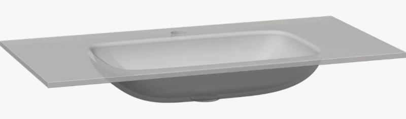 Dansani Form glasvask 80,2 cm - Mat Hvid