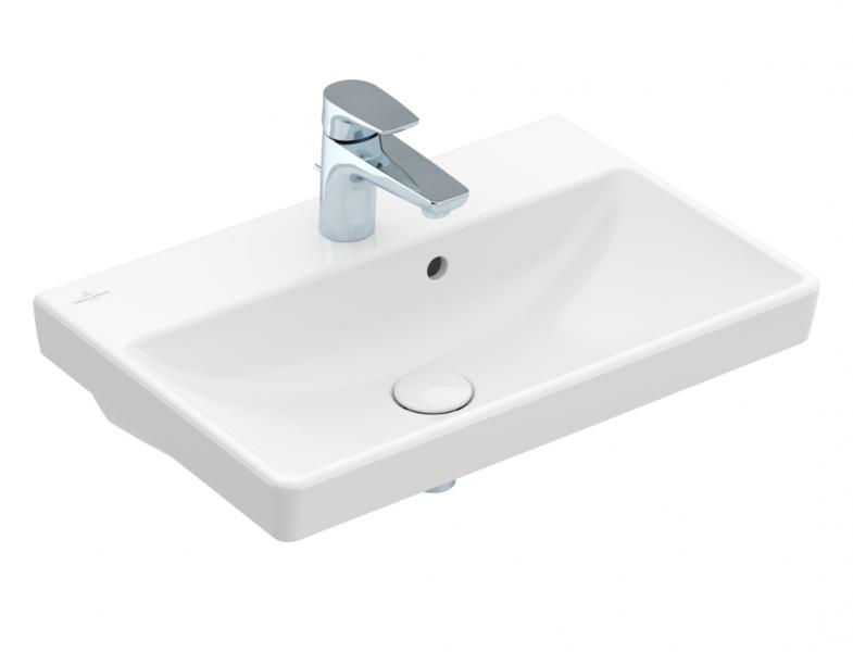 V&B Avento 55 kompakt håndvask t/væg